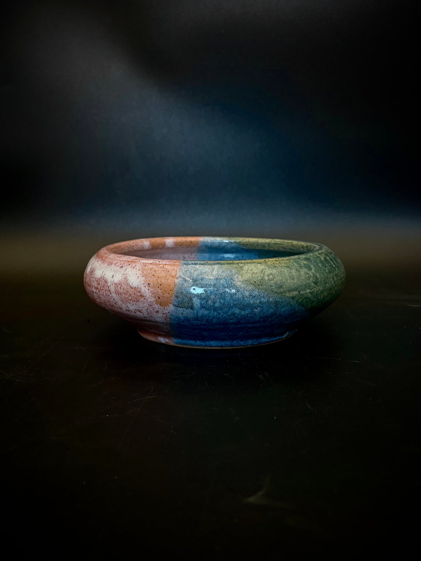 Cotton candy ikebana bowl
