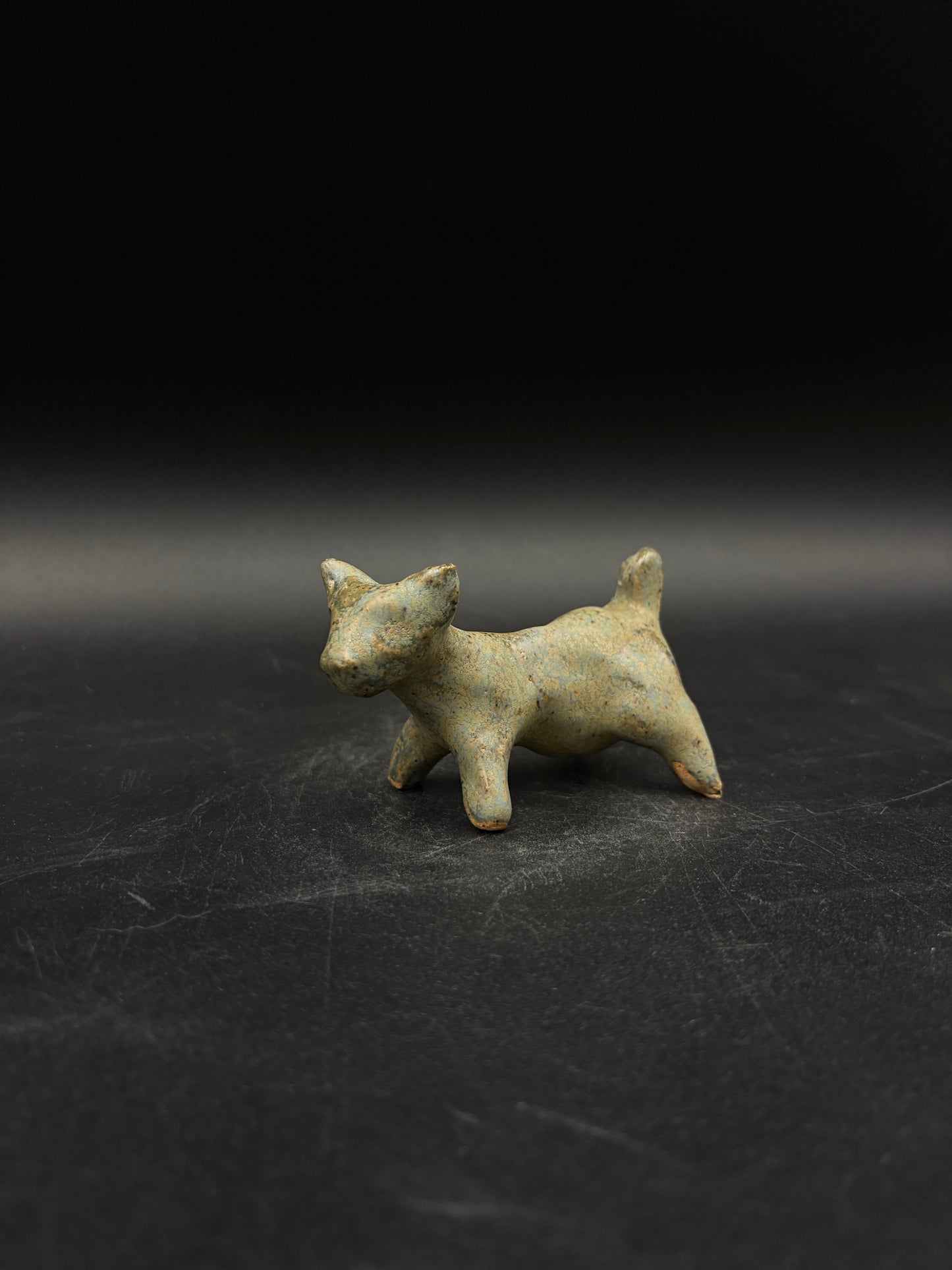 Cat spirit figurine