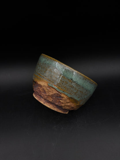 Celadon landscape bowl