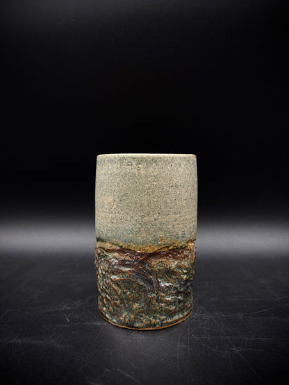 Sage landscape vase