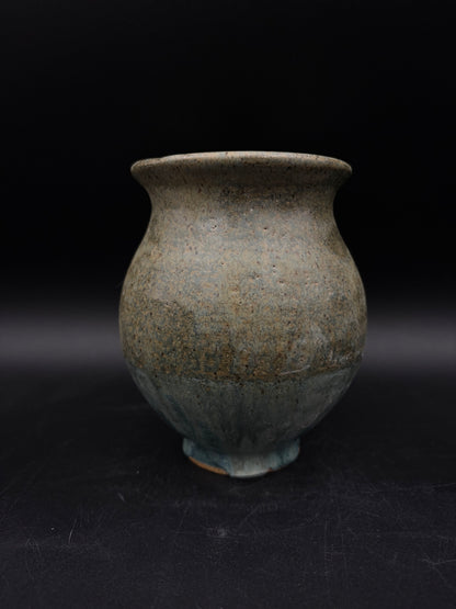 Agate antique blue vase