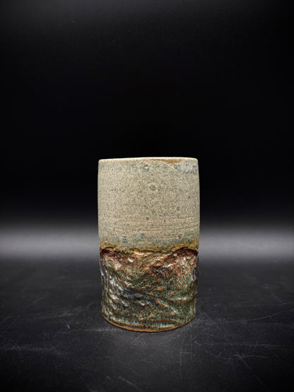Sage landscape vase