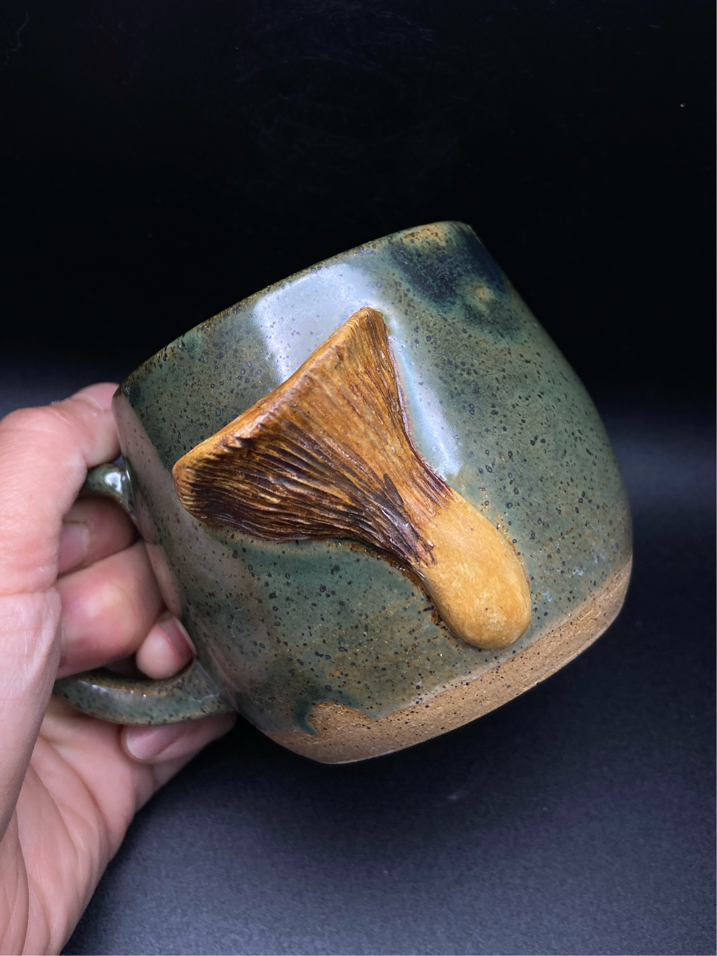 Chanterelle Mushroom Mug 1/2