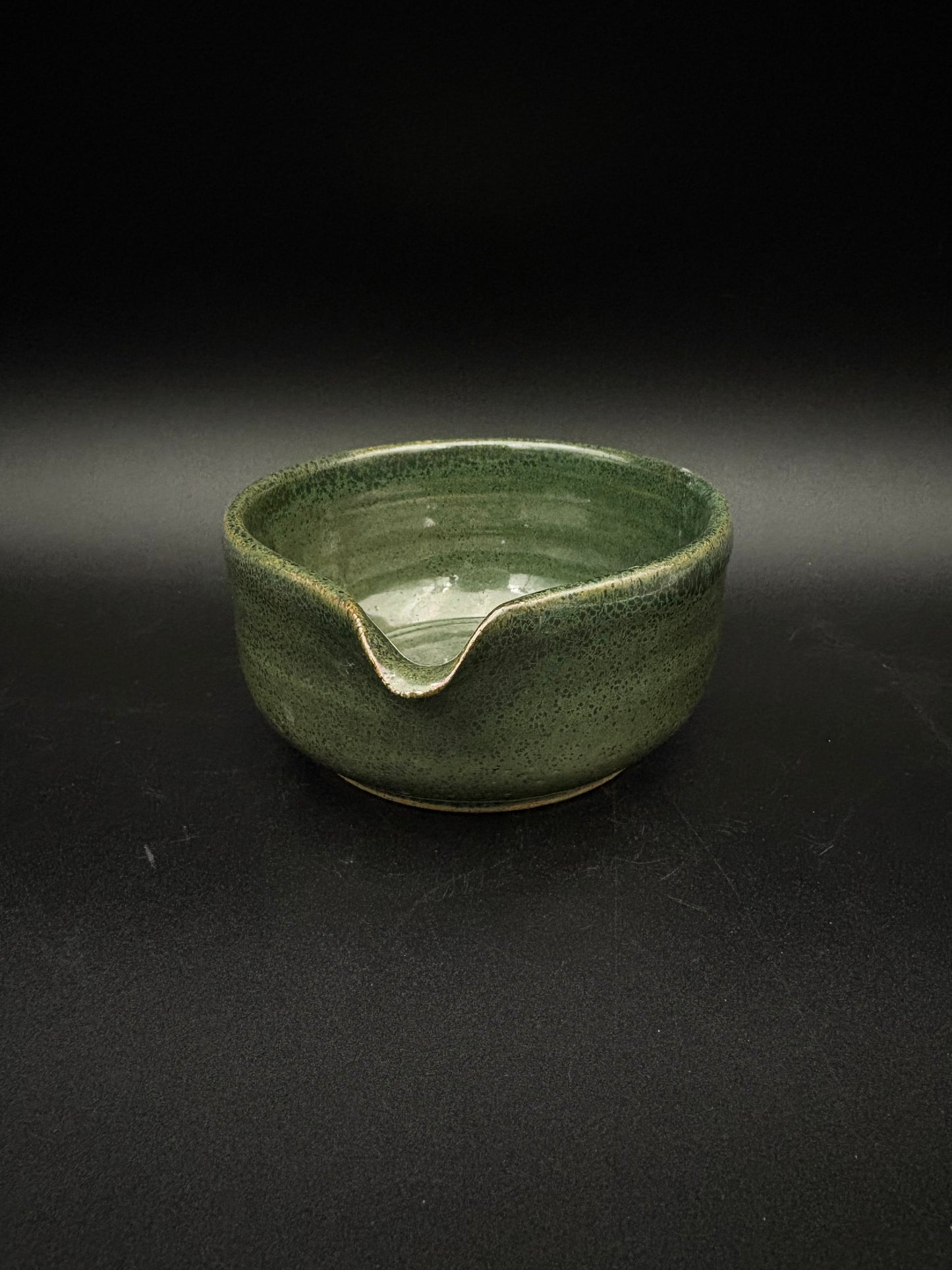 Green matcha bowl