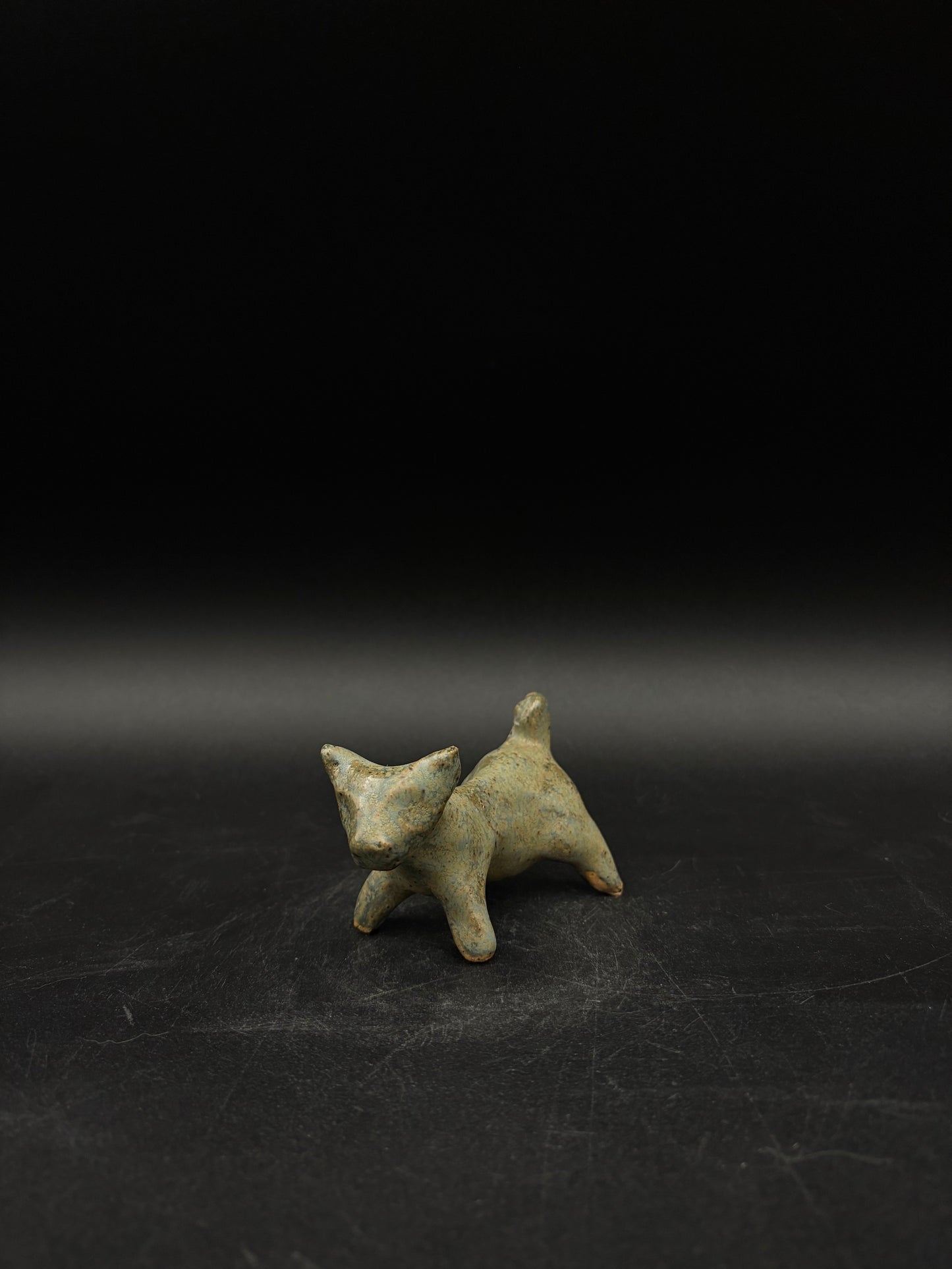 Cat spirit figurine