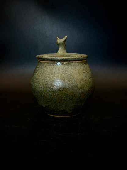 Cat Lidded Jar