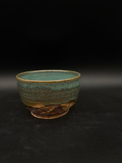 Celadon landscape bowl