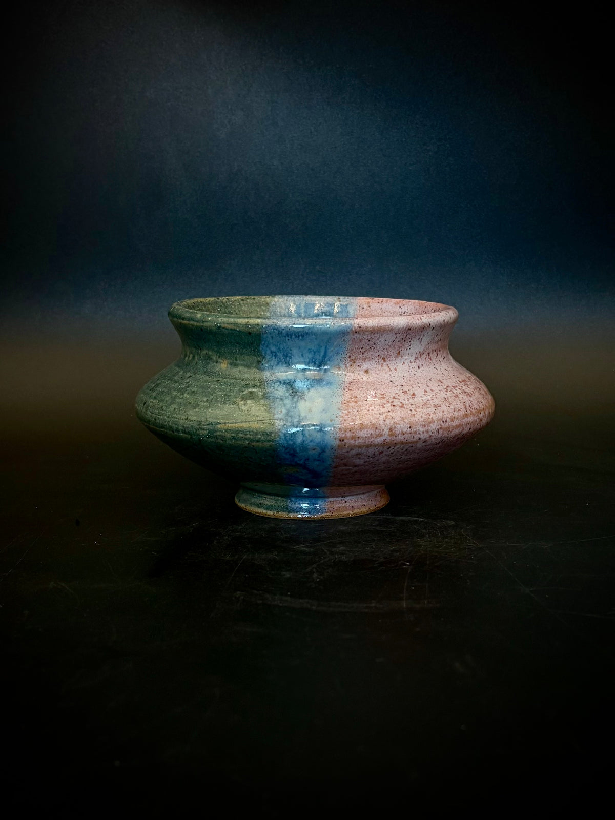 Cotton candy ikebana vase