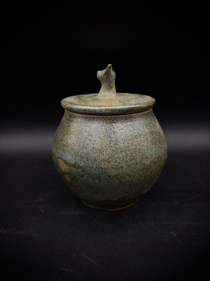 Cat Lidded Jar
